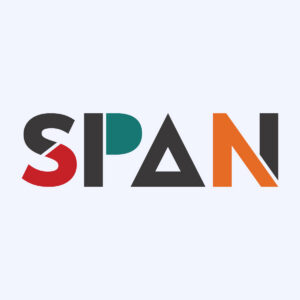 SPAN LOGO COLOUR set in square for profiles 1 300x300
